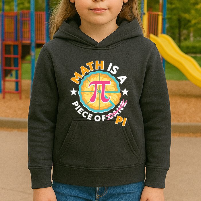 Pi Day Math Is A Piece Of Pi 3 14 Pie Slices Kids Hoodie