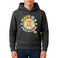 Pi Day Math Is A Piece Of Pi 3 14 Pie Slices Kids Hoodie