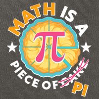 Pi Day Math Is A Piece Of Pi 3 14 Pie Slices Cotton Canvas Backpack