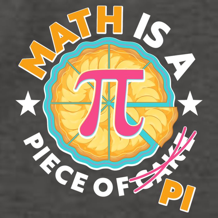 Pi Day Math Is A Piece Of Pi 3 14 Pie Slices Vector Backpack