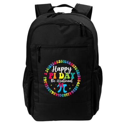 Pi Day Math Coach Teacher Happy Pi Day Coquette Bow Daily Commute Backpack