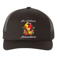 Parrots Drinking Margarita Its 5 Oclock Somewhere Funny Yupoong Adult 5-Panel Trucker Hat