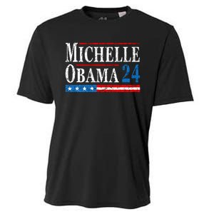 Political Democrat Michelle Obama 2024 Presidential Election Cooling Performance Crew T-Shirt