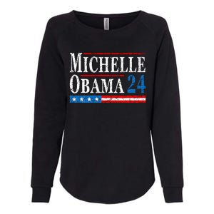 Political Democrat Michelle Obama 2024 Presidential Election Womens California Wash Sweatshirt