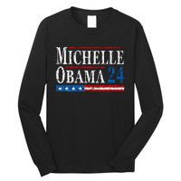 Political Democrat Michelle Obama 2024 Presidential Election Long Sleeve Shirt