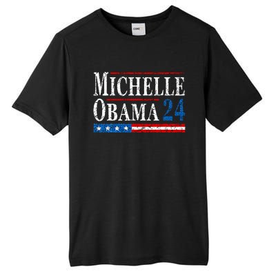 Political Democrat Michelle Obama 2024 Presidential Election Tall Fusion ChromaSoft Performance T-Shirt