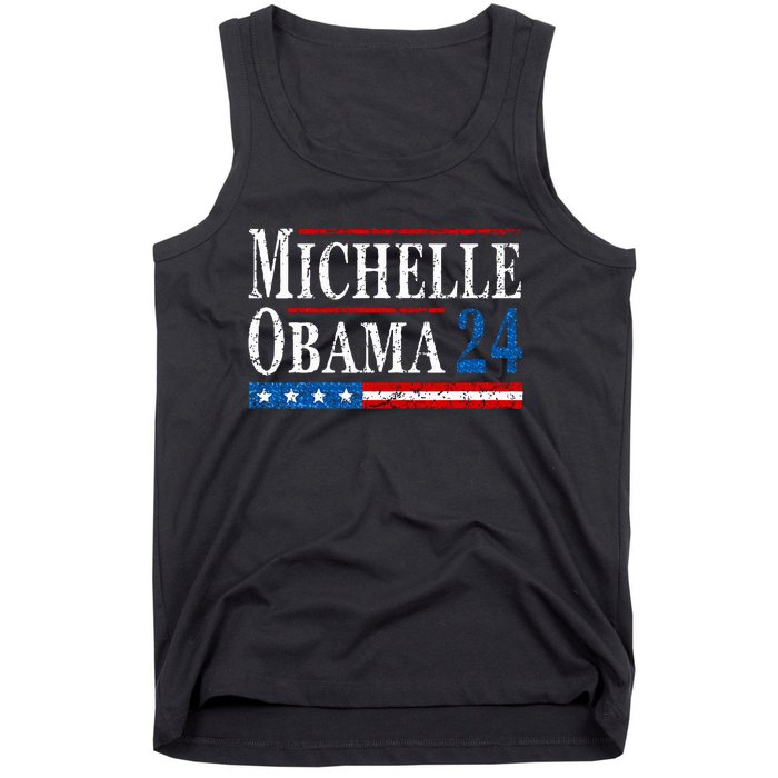 Political Democrat Michelle Obama 2024 Presidential Election Tank Top