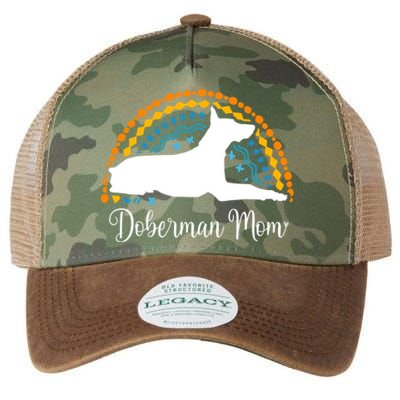 Pinscher Dober Mom Meaningful Gift Pinscher Dober Dog Gift Legacy Tie Dye Trucker Hat