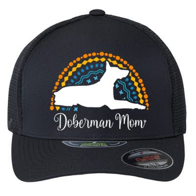 Pinscher Dober Mom Meaningful Gift Pinscher Dober Dog Gift Flexfit Unipanel Trucker Cap