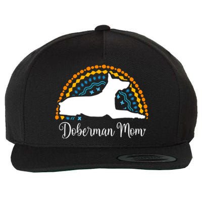 Pinscher Dober Mom Meaningful Gift Pinscher Dober Dog Gift Wool Snapback Cap