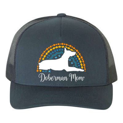 Pinscher Dober Mom Meaningful Gift Pinscher Dober Dog Gift Yupoong Adult 5-Panel Trucker Hat