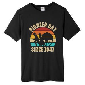 Pioneer Day Mormon Costume Utah Pioneer History Gift Tall Fusion ChromaSoft Performance T-Shirt