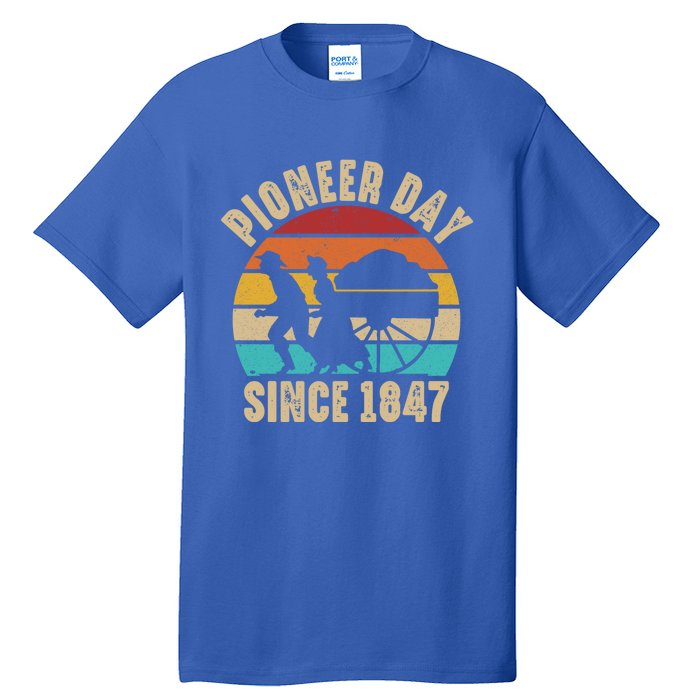 Pioneer Day Mormon Costume Utah Pioneer History Gift Tall T-Shirt