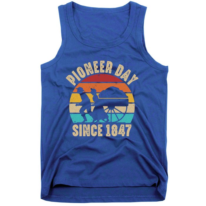 Pioneer Day Mormon Costume Utah Pioneer History Gift Tank Top