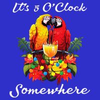 Parrots Drinking Margarita Its 5 Oclock Somewhere Funny Bag