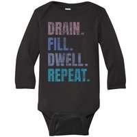 Peritoneal Dialysis Nurse Kidney Disease Funny Nursing Quote Baby Long Sleeve Bodysuit