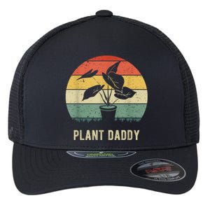 Plant Daddy Nature Botanical Gardener Plant Dad Gardening Flexfit Unipanel Trucker Cap