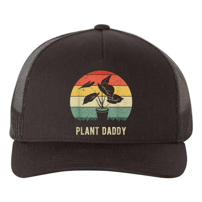 Plant Daddy Nature Botanical Gardener Plant Dad Gardening Yupoong Adult 5-Panel Trucker Hat