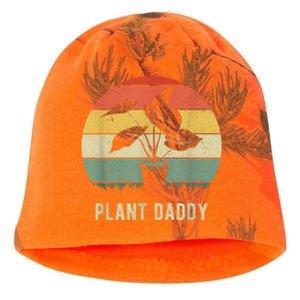 Plant Daddy Nature Botanical Gardener Plant Dad Gardening Kati - Camo Knit Beanie