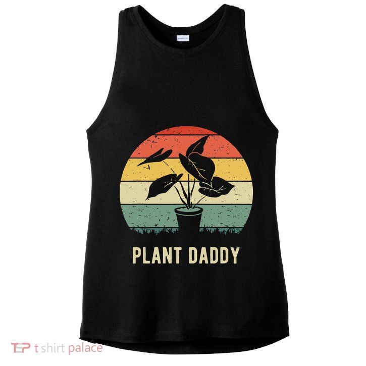 Plant Daddy Nature Botanical Gardener Plant Dad Gardening Ladies PosiCharge Tri-Blend Wicking Tank