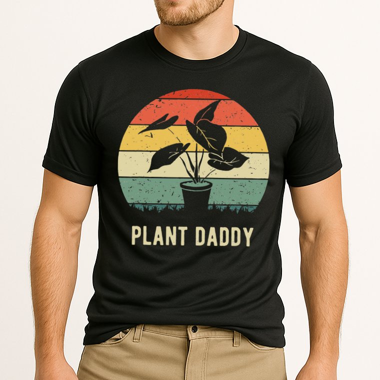 Plant Daddy Nature Botanical Gardener Plant Dad Gardening Cooling Performance Crew T-Shirt