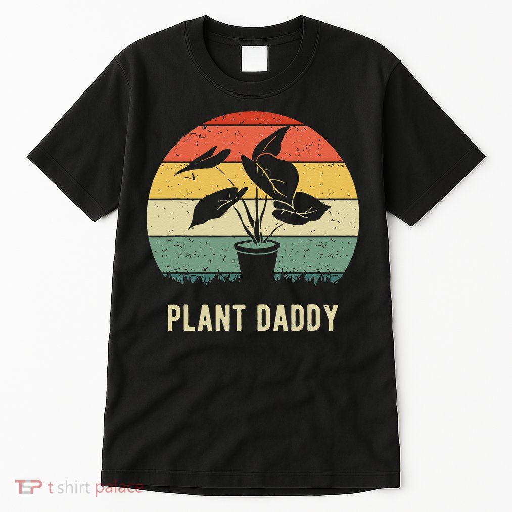 Plant Daddy Nature Botanical Gardener Plant Dad Gardening Tall T-Shirt