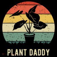 Plant Daddy Nature Botanical Gardener Plant Dad Gardening Flatbill Hat