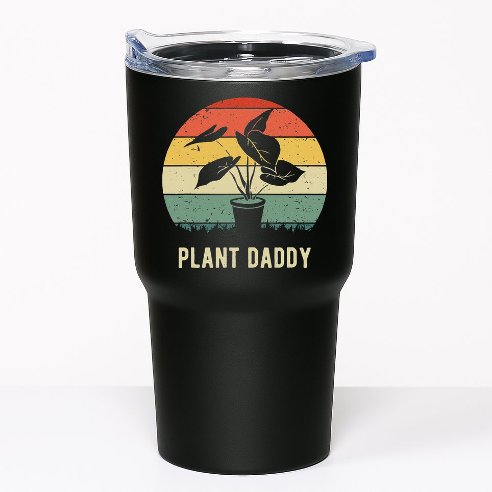 Plant Daddy Nature Botanical Gardener Plant Dad Gardening Tumbler