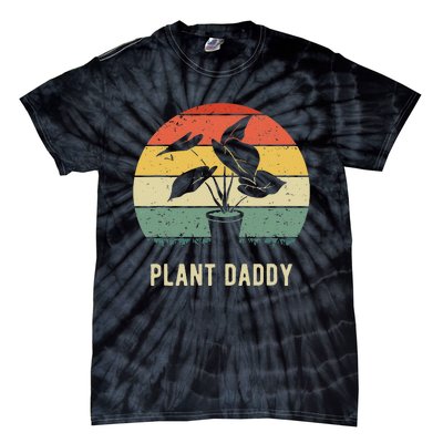 Plant Daddy Nature Botanical Gardener Plant Dad Gardening Tie-Dye T-Shirt