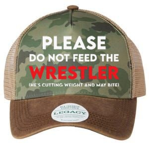 Please Do Not Feed The Wrestler Wrestling  Legacy Tie Dye Trucker Hat