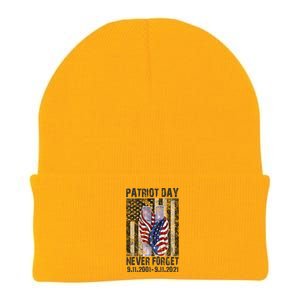 Patriot Day Never Forget 9/11 20th Anniversary Knit Cap Winter Beanie