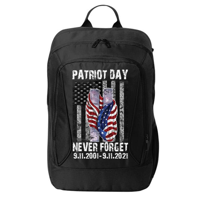 Patriot Day Never Forget 9/11 20th Anniversary City Backpack