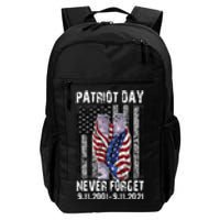 Patriot Day Never Forget 9/11 20th Anniversary Daily Commute Backpack