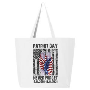 Patriot Day Never Forget 9/11 20th Anniversary 25L Jumbo Tote