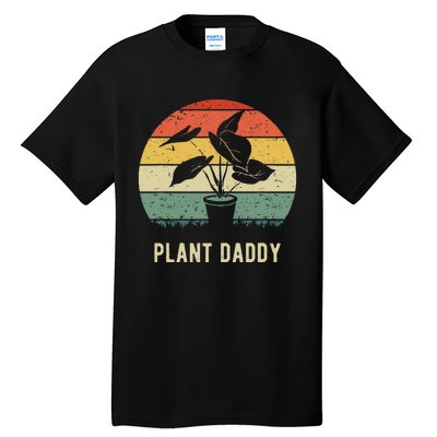 Plant Daddy Nature Botanical Gardener Plant Dad Gardening Tall T-Shirt