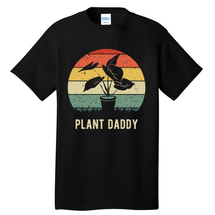 Plant Daddy Nature Botanical Gardener Plant Dad Gardening Tall T-Shirt