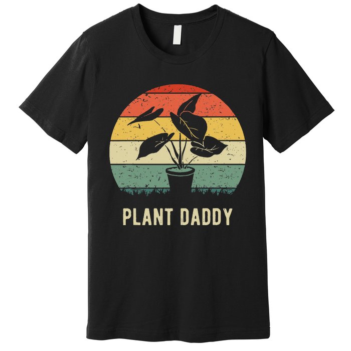 Plant Daddy Nature Botanical Gardener Plant Dad Gardening Premium T-Shirt