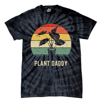 Plant Daddy Nature Botanical Gardener Plant Dad Gardening Tie-Dye T-Shirt