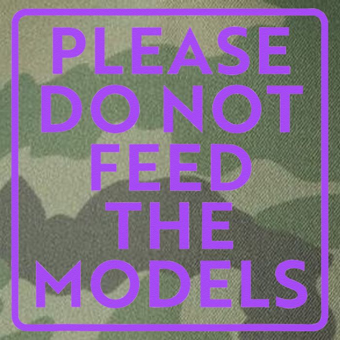 Please do not feed the models Legacy Tie Dye Trucker Hat