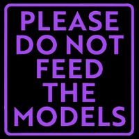 Please do not feed the models 7-Panel Snapback Hat