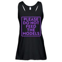 Please do not feed the models Ladies Essential Flowy Tank