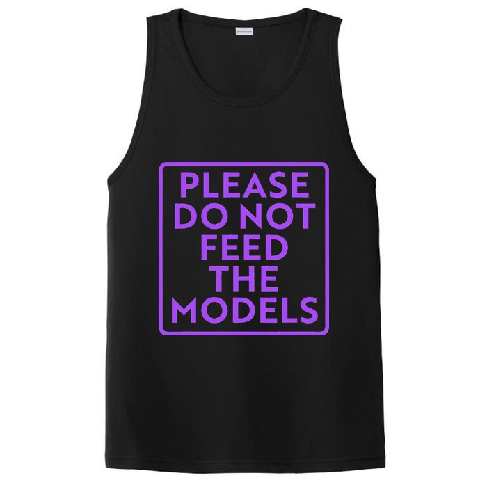 Please do not feed the models PosiCharge Competitor Tank