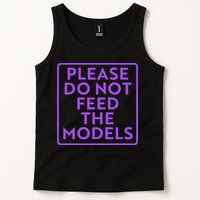 Please do not feed the models Tank Top