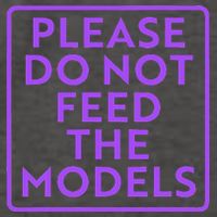 Please do not feed the models Vector Backpack