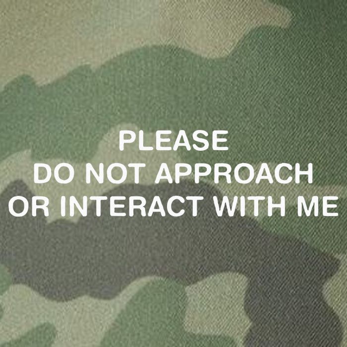 Please Do Not Approach Or Interact With Me Legacy Tie Dye Trucker Hat