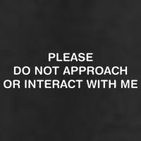Please Do Not Approach Or Interact With Me Beanie