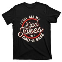 Programmer Dad Nerdy Father Database Geeky Dad Jokes T-Shirt