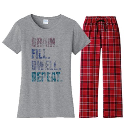 Peritoneal Dialysis Nurse Kidney Disease Women's Flannel Pajama Set