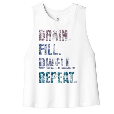 Peritoneal Dialysis Nurse Kidney Disease Women's Racerback Cropped Tank