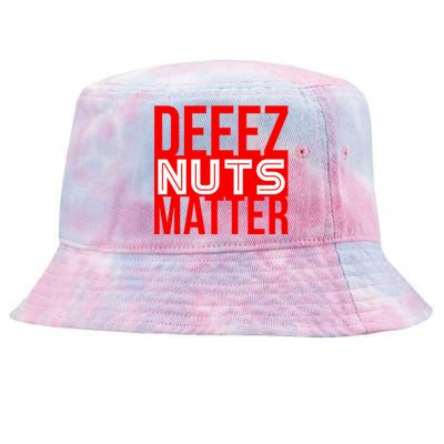 Patriotic Deez Nuts Matter Political Joke Black Lives Xmas Funny Gift Tie-Dyed Bucket Hat